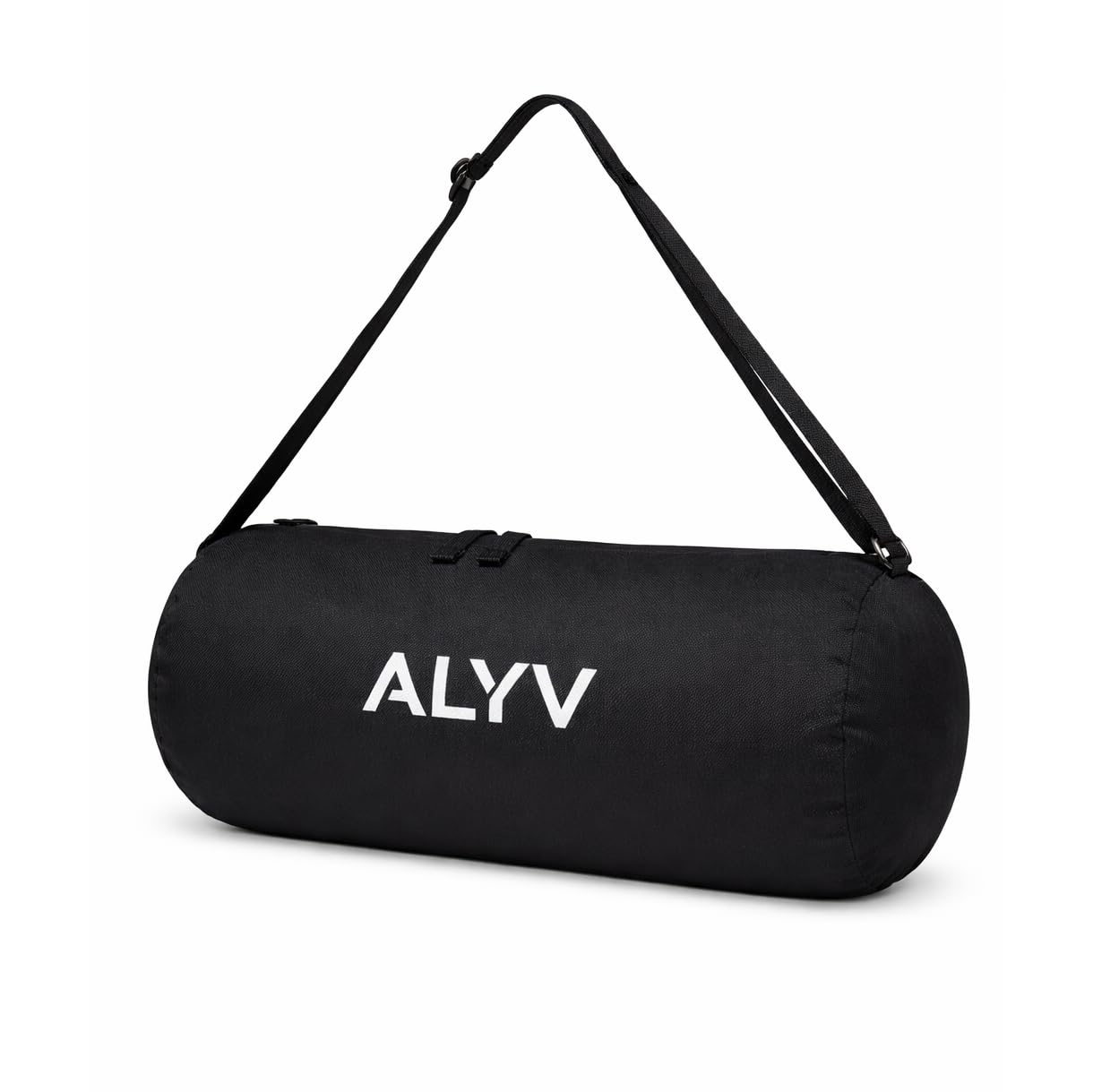 16 Litre Gym Bag with Shoe Compartment | Lightweight Sports & Travel Duffel Bag for Men & Women (Black)