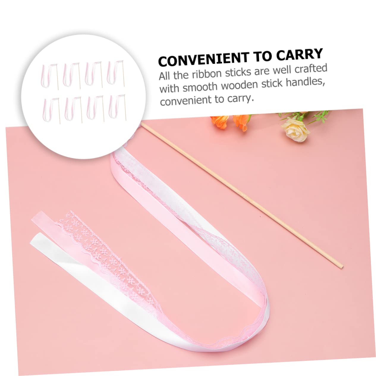 32piezas Varitas De Hadas Cintas De Color Para Bodas Decoración Festiva y Romántica Para Celebraciones y Fiestas