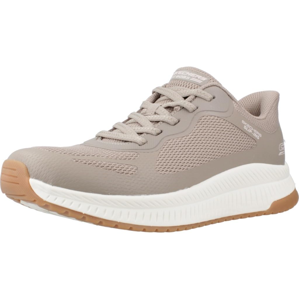 Skechers Womens Hands Free Slip-ins Bobs Squad 4 - Staple Look