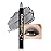 evpct Dazzling Grey Shimmer Cream Eye Shadow Brightener Sticks Set for Eyes, Grey Shimmery Matte Pencil Eye shadow Applicator Stick Pen Palette Makeup Waterproof sombras en crema para ojos 02