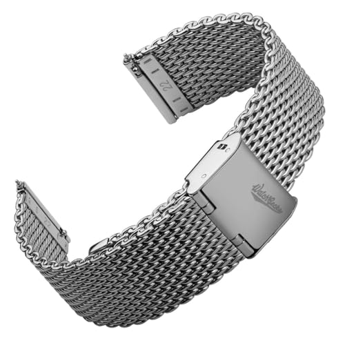 Bracelet montre en maille acier pour sublimer votre style masculin