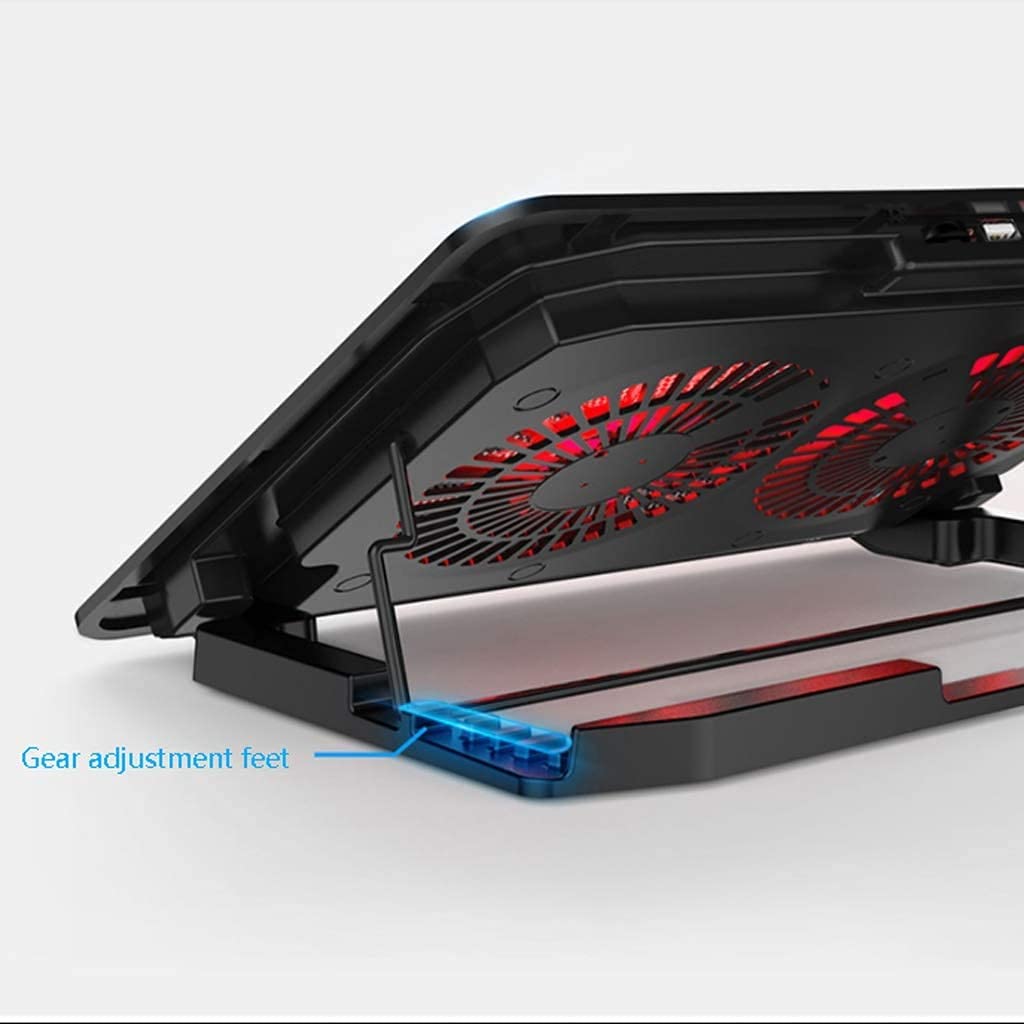 Base di raffreddamento da Gaming Tappetino Di Raffreddamento Per Laptop Per Notebook Con 2 Ventole A 1400 RPM Per Gaming USB per PC Notebook