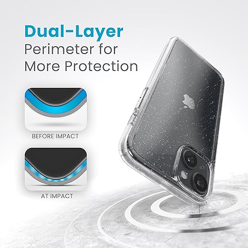 Coque rigide iPhone 15 Plus anti-choc et transparente - 4