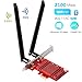 Produktbild HOMMIE PCIe WLAN-Karte, Bluetooth 5.0 AC 2100 Mbit / s Wireless PCI Express-Netzwerkadapter, WLAN-Karte, Wireless PCI-e-Karte für den Desktop, Unterstützung für Windows 10