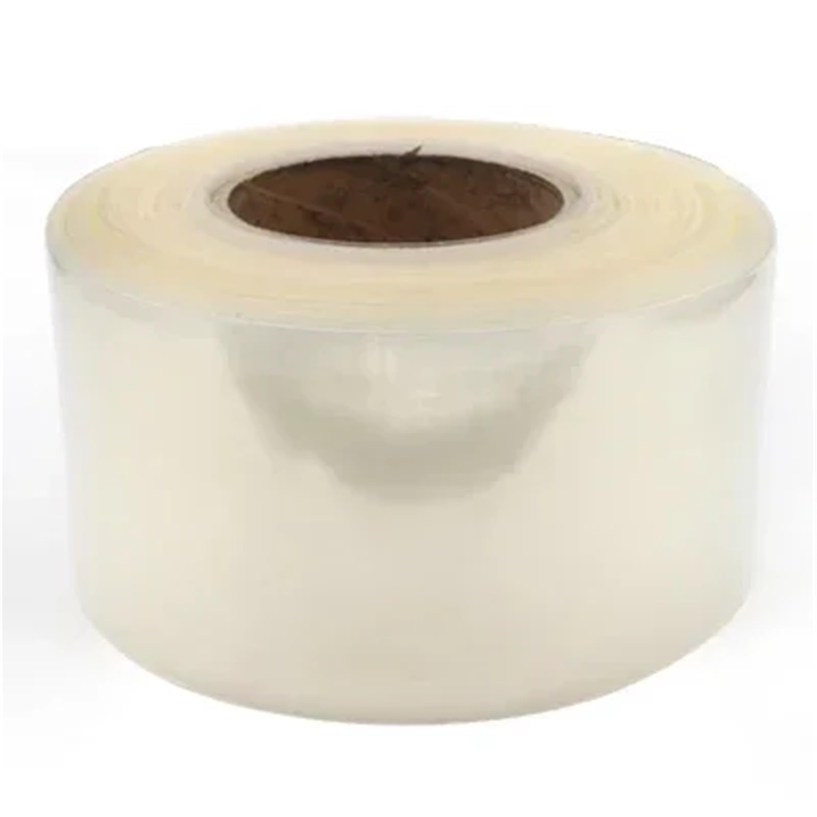 1/5 M 18650 Szerokość Opaski Na Akumulator 130 Mm ~ 600 Mm Opakowanie Rurki Termokurczliwej Z PVC Izolowana Obudowa Litowa Film Rękaw Kablowy Folia Termokurczliwa(Clear,Width 240mm Dia154mm,5 M)