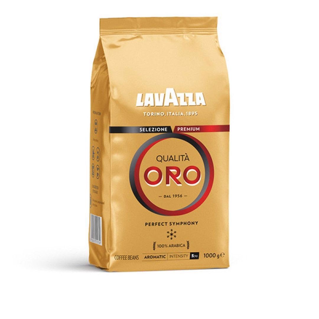 Lavazza Grains de café Qualità Oro, 1 paquet (1 x 1 kg)