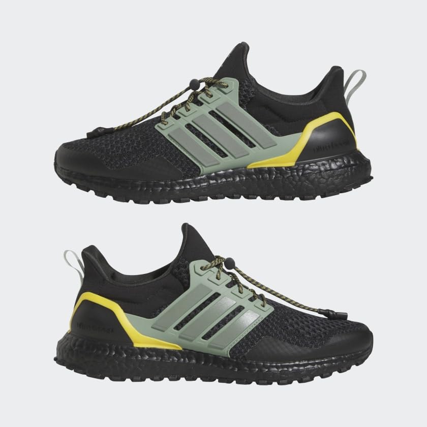Image of adidas Ultraboost 1.0 Shoes Men's, Black, Size 7.5