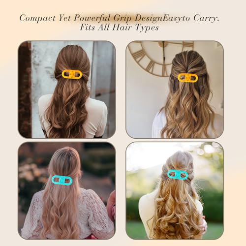 Pinzas magnéticas para cabello, 2 piezas miniatura 4