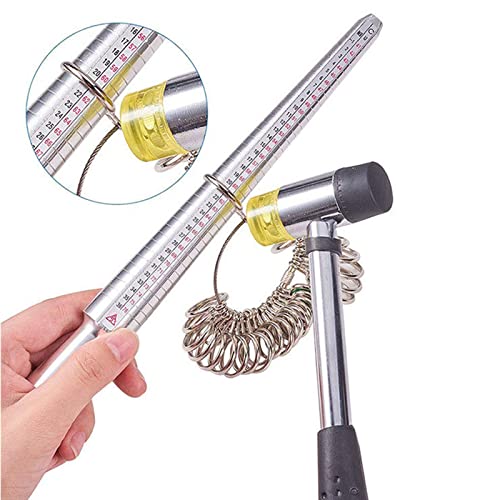 Doppelseitiger Gummihammer, 25 mm Doppelkopfhammer Mit Rutschfestem Gummigriff, Abnehmbarer Rundkopf-Gummihammer für Holz, Kunststoff, Leder, Schmuck, Kunsthandwerk – Bild 4