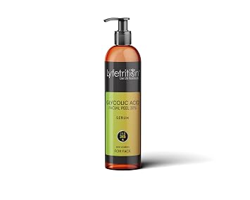 Lyfetrition Glycolic Acid/AHA 30% Renewal Serum, infused with Vitamins C & E for Skin Brightening, Exfoliating Serum Works for Dark Spots, Acne, and Reduces Fine Lines & Wrinkles - 12 Fl Oz