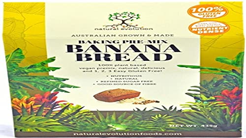 Natural Evolution Gluten Free Baking Pre-Mix Banana Bread 435 g