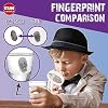 Detective Fingerprint Kit for Kids Ages 8-12, FunKidz Spy Gear Pretend Play STEM Science Kit Project with Crime Scene Investigations Educational Class Tools for Boys Girls