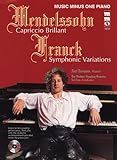 Mendelssohn - Capriccio Brilliant & Franck - Variations Symphoniques: Music Minus One Piano