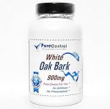 White Oak Bark 900mg // 100 Capsules // Pure // by PureControl Supplements