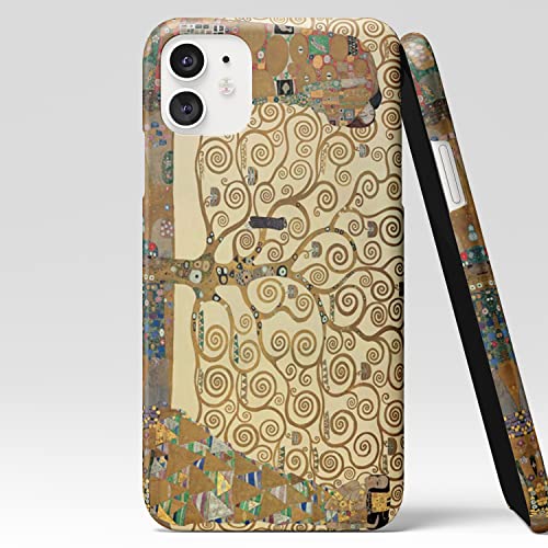 DìMò ART Cover Case Custodia Compatibile con Telefono Apple Modello iPhone 7 8 Klimt Gustav The Tree of Life