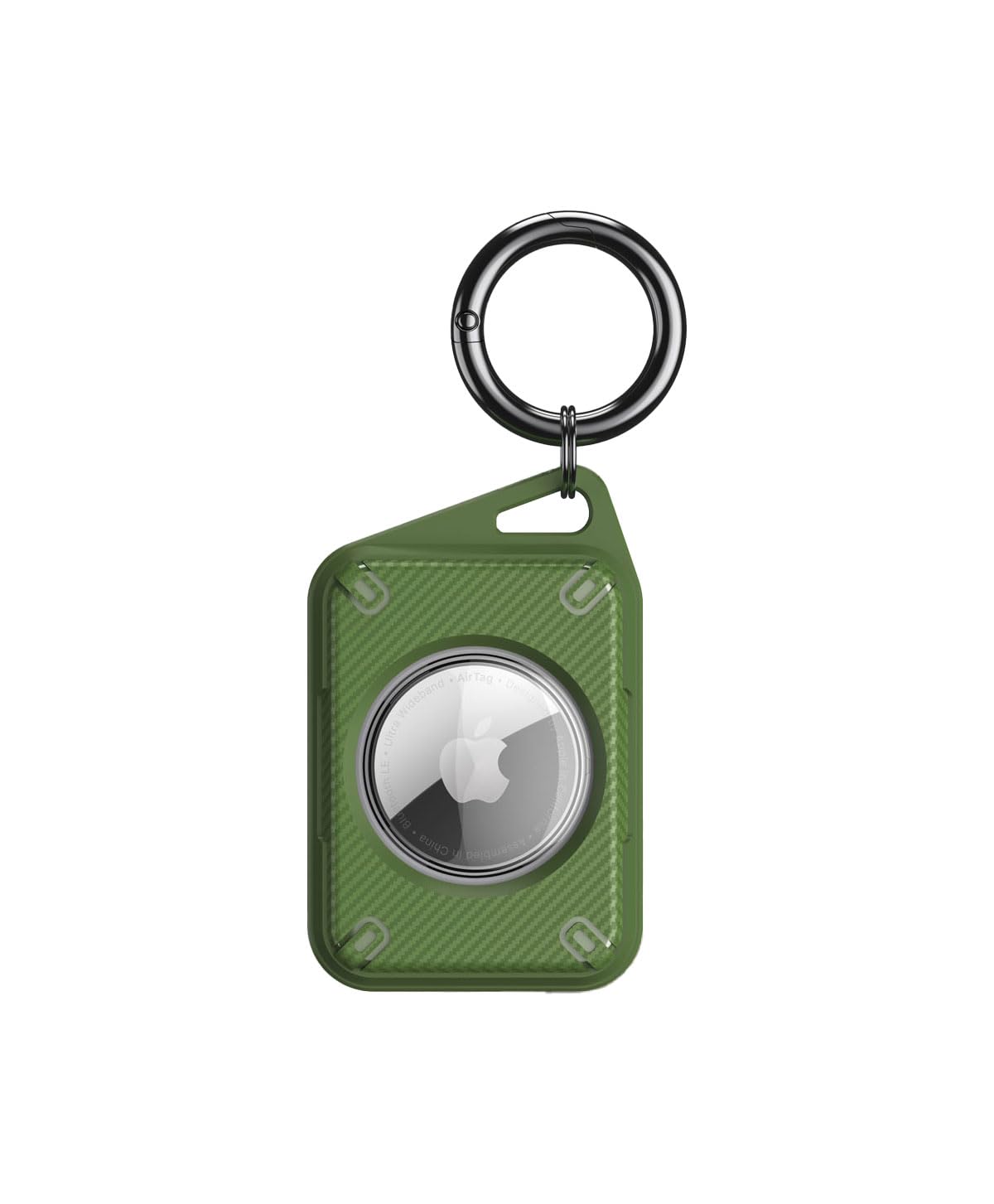 Amazon.co.jp: YOREMEI Airtagケースキーホルダー付き For Appl