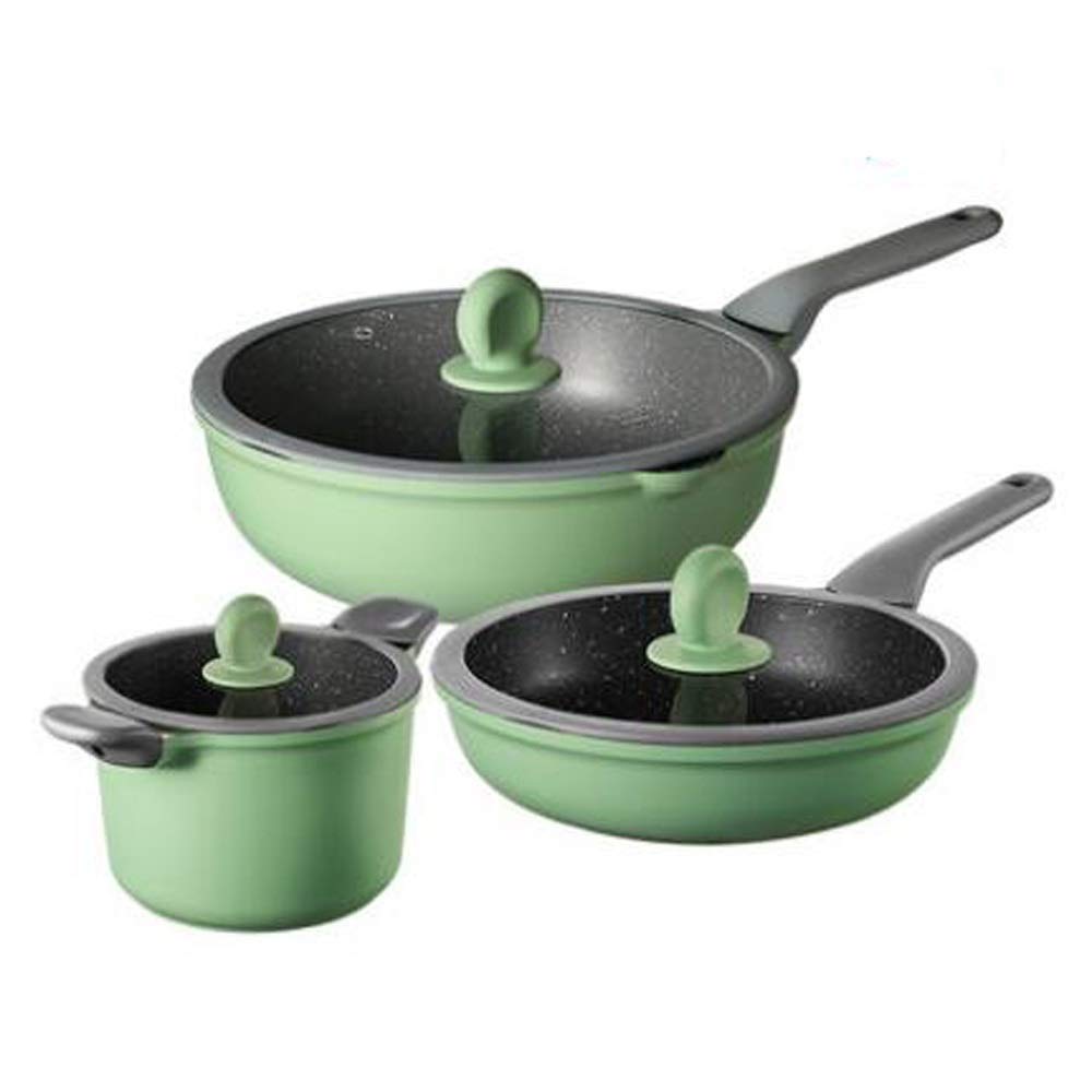 Kochgeschirr-Set, Suppentopf, Bratpfanne, Kochwerkzeug, Antihaft-Pfanne, Küche, Induktionsherd, Milchtopf, Nudeln, Topf, Wok, Eintopf, Auflauf