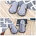 KISSTAKER One Pair Mop Cleaning Dusters House Slippers Shoes Cover Detachable Mopping Shoes (Grey Bow-Knot)