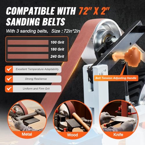 CooFel 2x72 Belt Grinder
