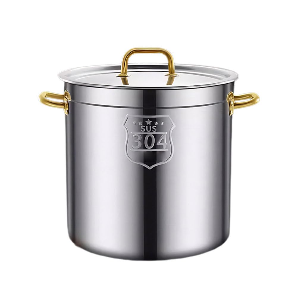 Marmite pour ragoûts pâtes mijotages inox 304 grande taille