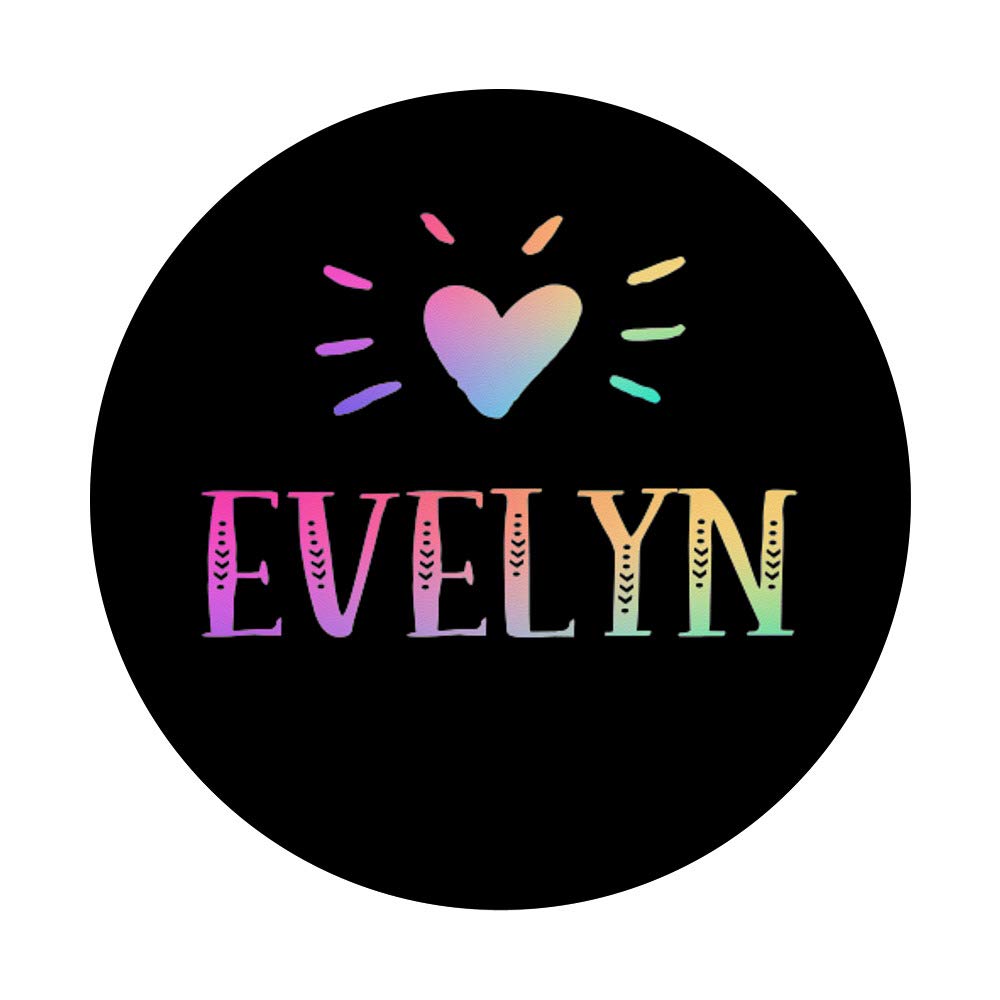 Gabriela - Lindo Nombre Con Letras De Corazón Rosa Personalizado PopSockets PopGrip: Agarre Intercambiable Para Teléfonos Y Tabletas