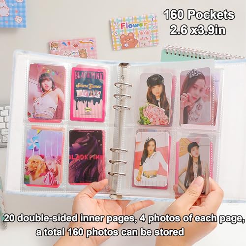Album photo Kpop A5 en peluche pour ranger vos cartes 3 pouces - 6