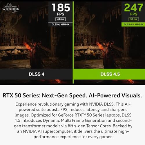Image of Acer Nitro V Gaming Laptop - Intel Core 9 270H, NVIDIA RTX 5060, 16 inch 180Hz | WUXGA IPS (1920x1200) | 16GB DDR5 | 1TB Gen 4 SSD | Killer Wi-Fi 6 | 4-Zone RGB Backlit Keyboard | ANV16-I31-97P6