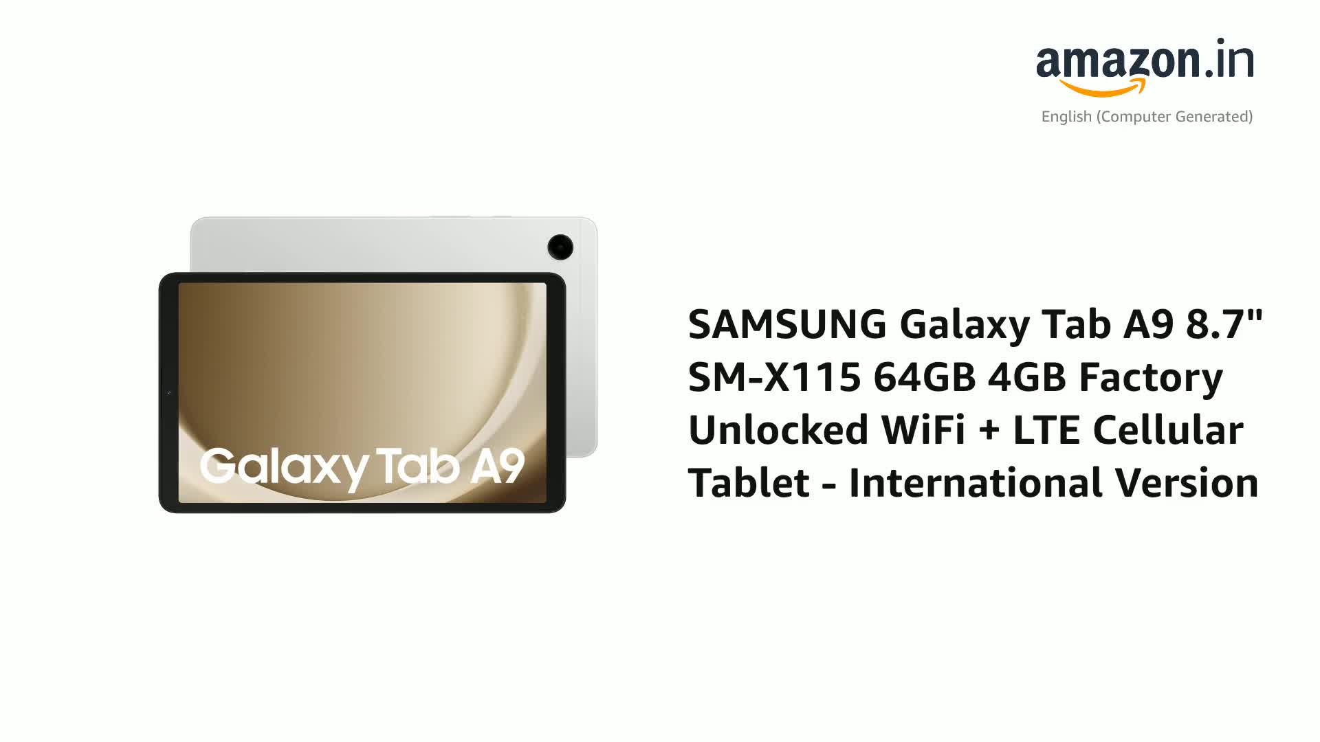 SAMSUNG Galaxy Tab A9 8.7