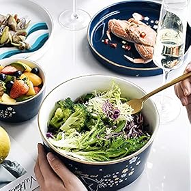 Elevate Your Dining Experience: Buy the Luxe 44-Piece Phnom Penh Porcelain Dinnerware Set – QUSYZD