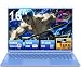 Gaming Laptop 16 Zoll Win11 12+512GB SSD Unterstützung 2TB(HDD-2TB) 1920x1200 Notebook 4-Core Celeron N5095 (bis 2.9GHz) Laptop mit Nummerntastatur WiFi Mini HDMI Deutscher Tastaturschutz-Blau