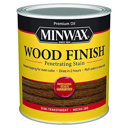 Image of Minwax Wood Finish 700194444, Mocha Stain, Quart