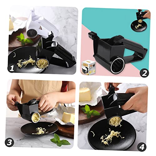 Rallador Giratorio Manual LIFKOME de Plástico y Acero miniatura 4
