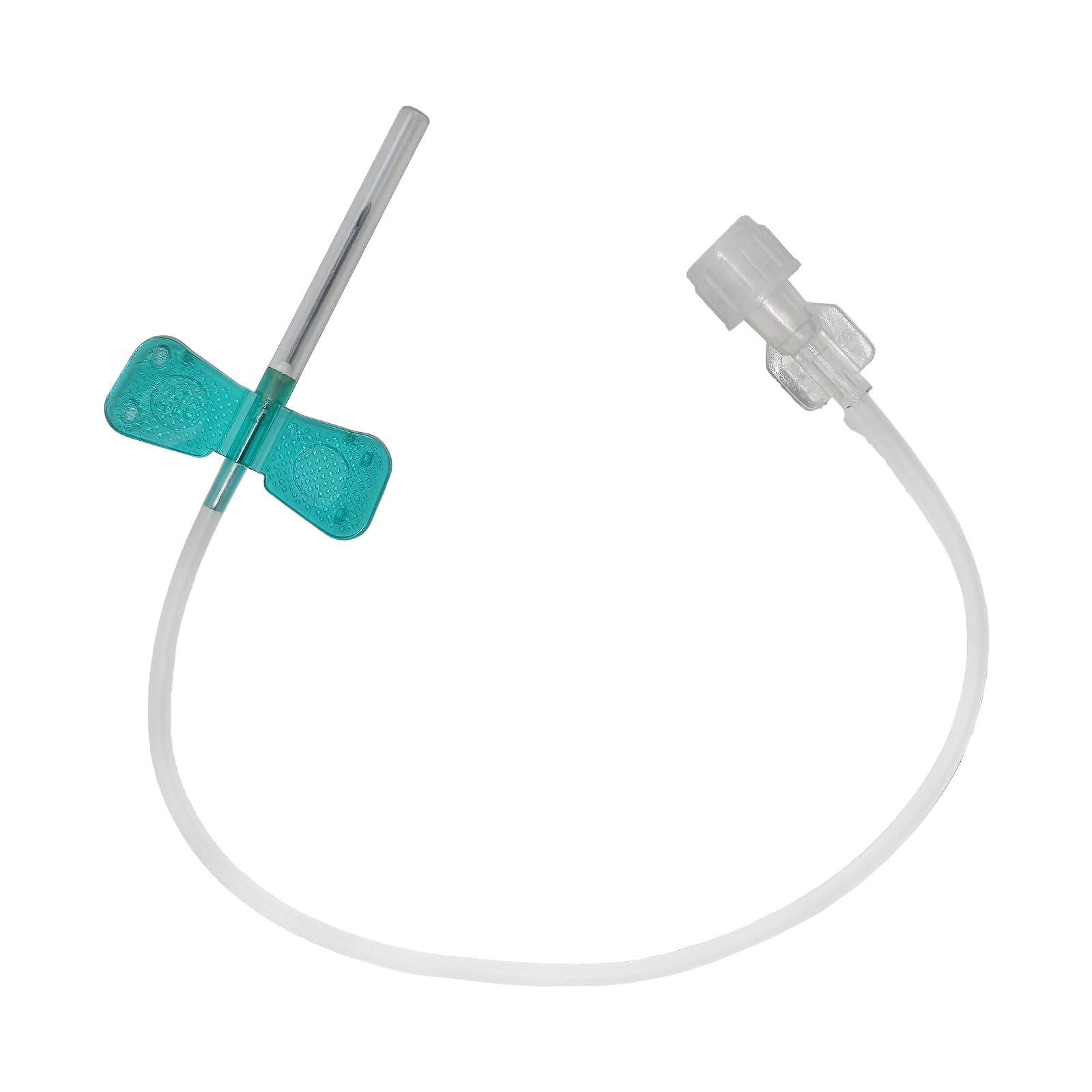 100pcs 21G Butterfly Infusion Needle, Intravenous Infusion Needlen for Laboratories and Pets Veterinary