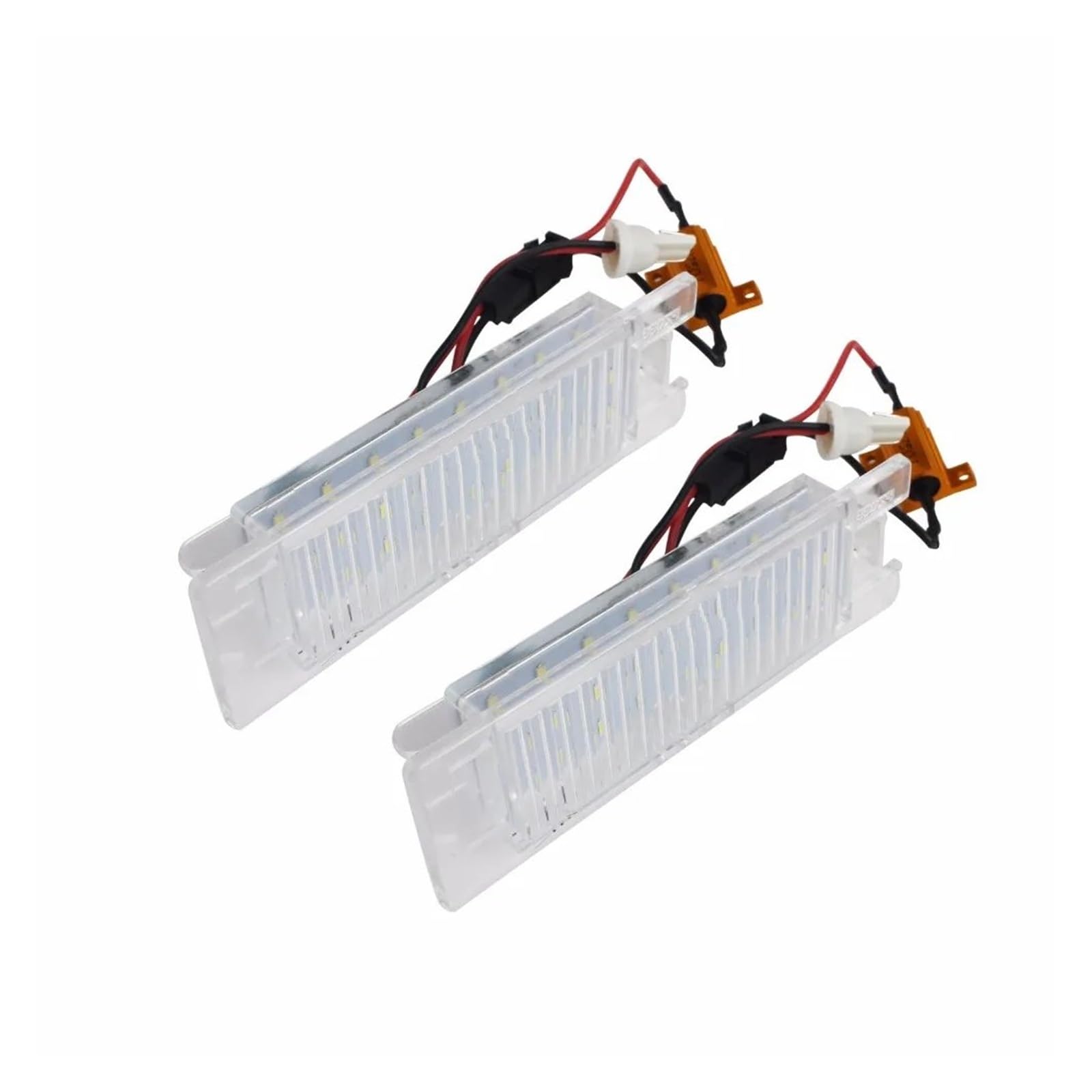 Luz de placa de matrícula LED para coche Opel Insignia y Meriva pack de 2 4
