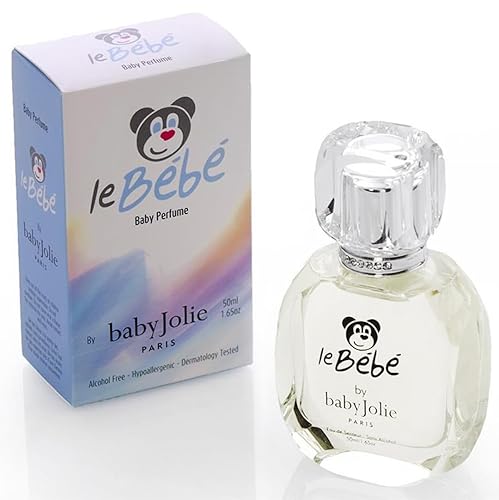 Baby Jolie Le Bebe - Perfume para niños con aroma a flores y frutas, perfume para bebé con fragancia delicada, espray de colonia para bebés sin