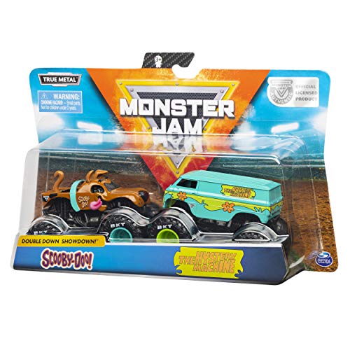 Monster Jam, Official Scooby Doo vs. Mysterty Machine Die-Cast Monster Trucks, 1:64 Scale, 2 Pack - Image 5