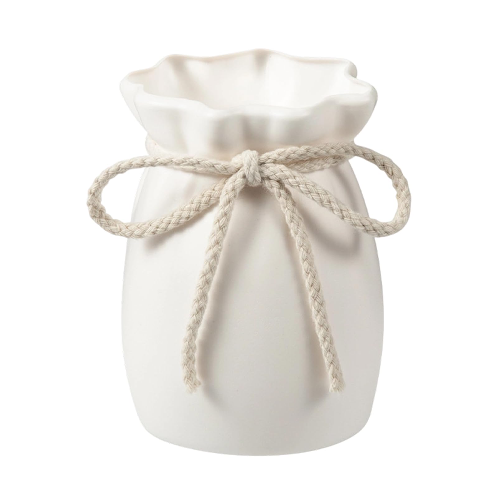 Jazuaiao Flower Vases, Unbreakable Ceramic Look for Arranging Bouquets Decorative Vase for Home Decors Centerpieces Unbreakable for Flowers