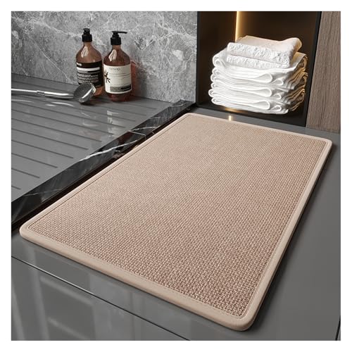 ���n���l���t���A�}�b�g �����z��������~�߃}�b�g �����h�A �������ȒP �������t���A�}�b�g(Khaki,50*80cm)