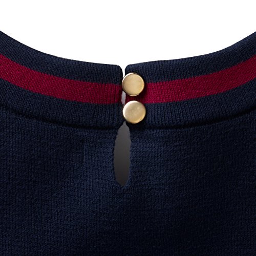 Image of Hope & Henry Girls' Milano Tipped Sweater Dress