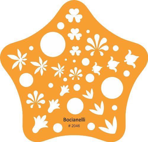 Trace Gabarit 1.2mm Plastique Transparent Dessin