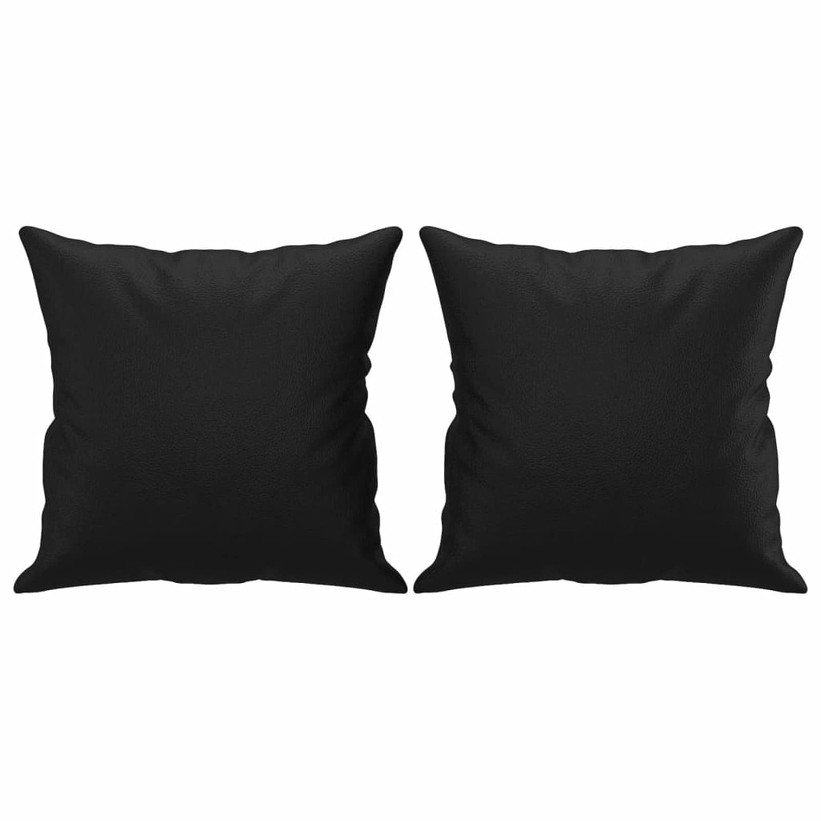 Gecheer Set di Divani 3 pz con Cuscini Nero in Similpelle,Divani da Soggiorno,Divano Imbottito,Divano ad Angolo,Divano per Soggiorno/Ufficio Moderno Sofà Divanetto,P3201393