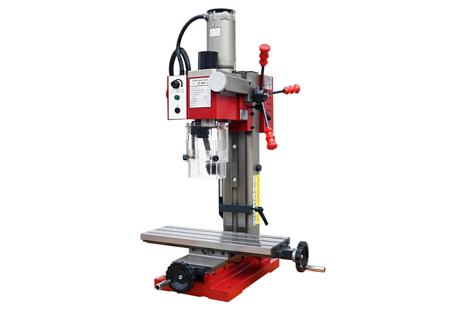 PAULIMOT Bohr-/Fräsmaschine SIEG X2P mit 230 Volt Motor
