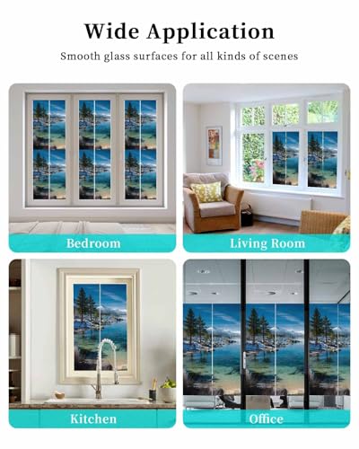 Película para privacidad de ventana, diseño vidriera miniatura 6