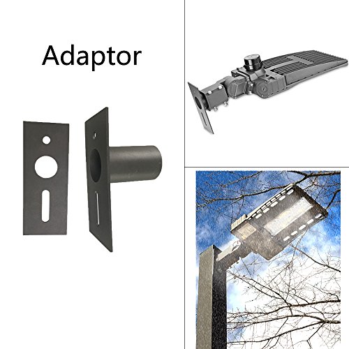 10-Pack Adapter Tenon Bracket for 1000LED LED Shoebox Light, Outdoor Parking Lot Fixture Mounting Brackets, Transform Slip Fitter Mount to Arm Mounting for Pole
