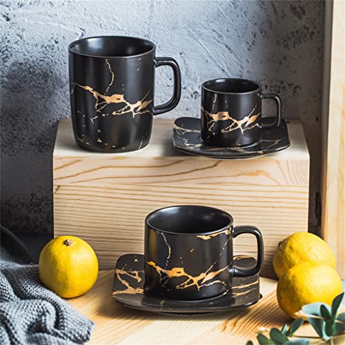 Tasse à thé en verre marbré pour une pause sensorielle unique - 6