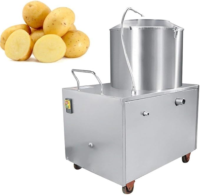 TX® Heavy Duty Stainless Steel Integrated Potato Peeling Machine 22lb33lb/20