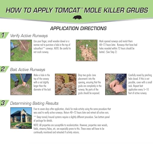 Tomcat 0372410 Mole Killer Grubs, 8 Pack thumb #8
