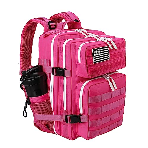Image of LHI Tactical Military Backpack for Men and Women 25L /35L Army Assault Pack Bag Small Rucksack with Bottle Holder