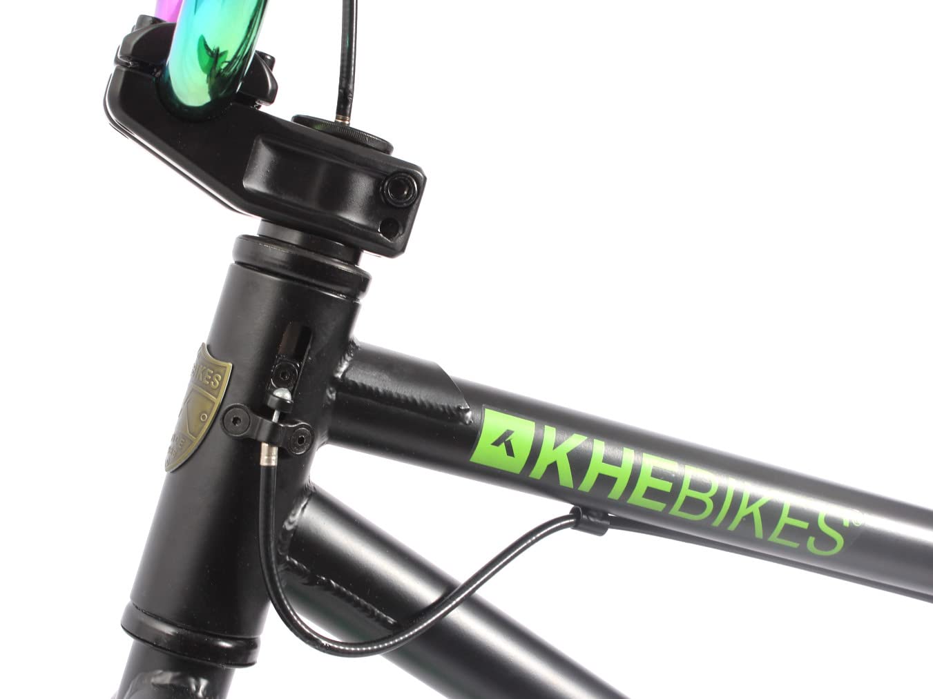 KHE BMX Bicicletta CENTRIX 20 pollici brevettato Affix Rotor solo 10,5 kg nero opaco