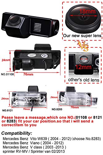 License Plate Car reversing camera,1280 x 720 Pixel 1000TV Lines Backup Camera - Image 2